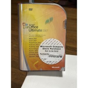 Microsoft‎ Office Ultimate 2007 (PC Full Version) Opened